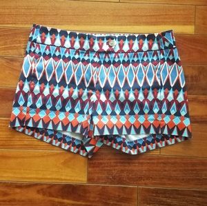 J. Crew Patterned Shorts